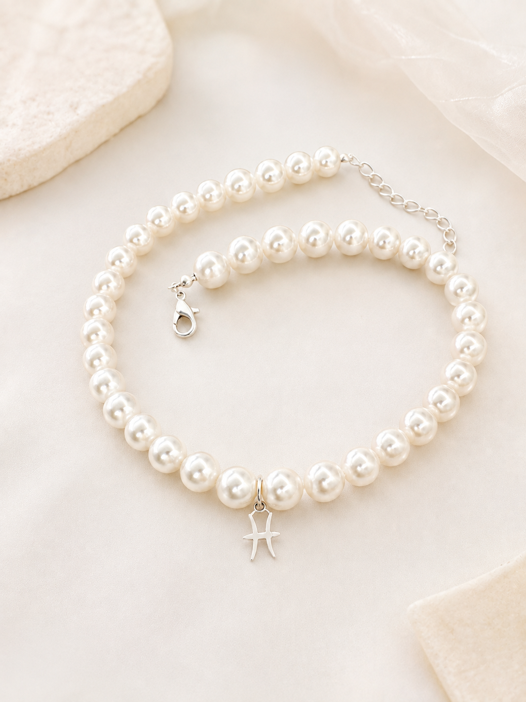 Collana Peros con segno zodicale